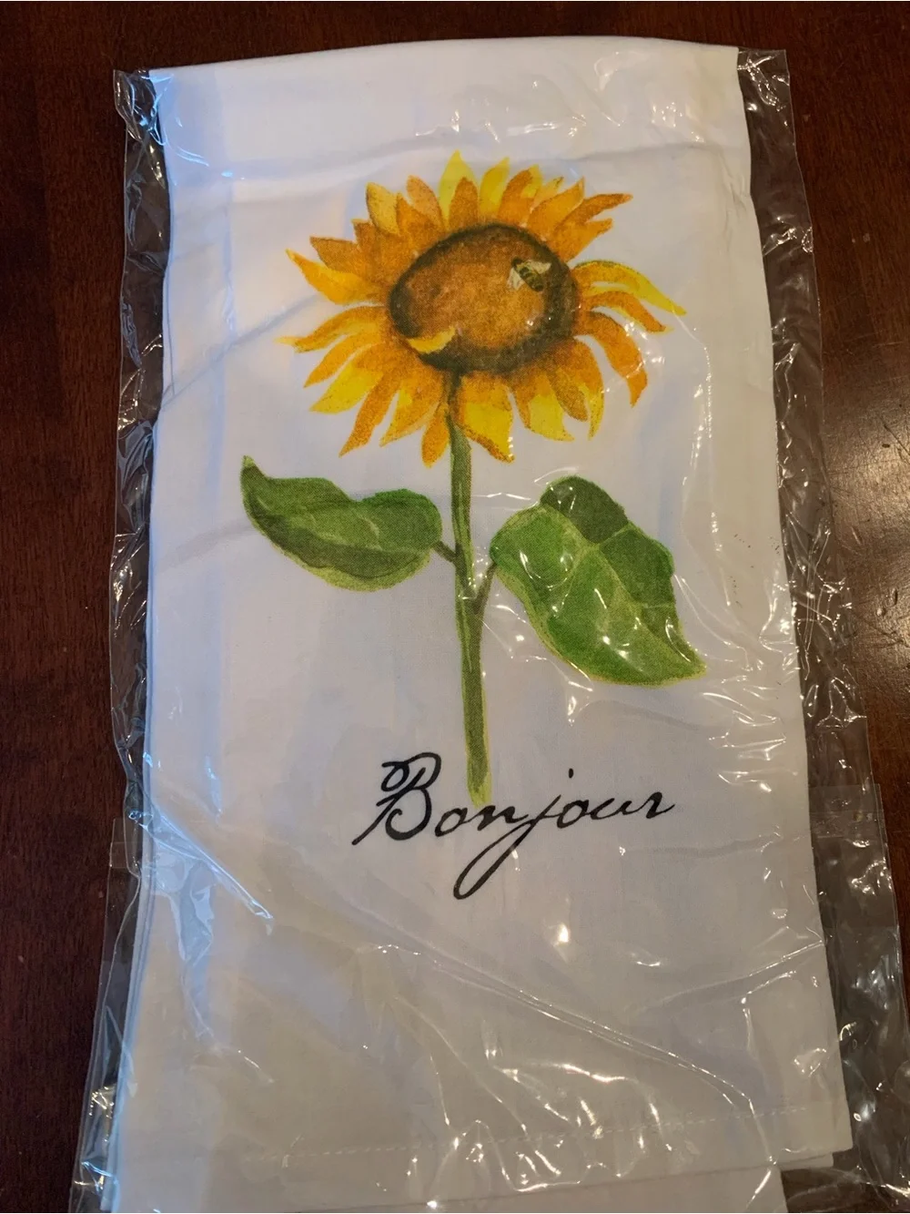 Sunflower Flour Sack Towel